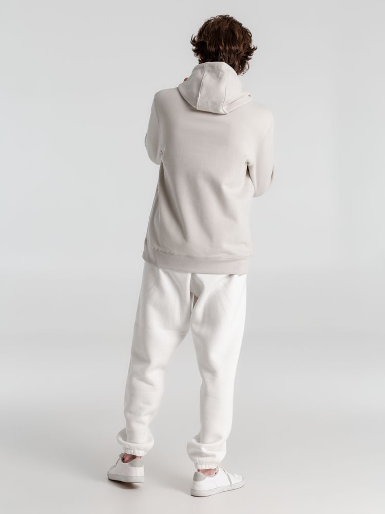 Толстовка с капюшоном унисекс King, дымчато-серая — изображение 7