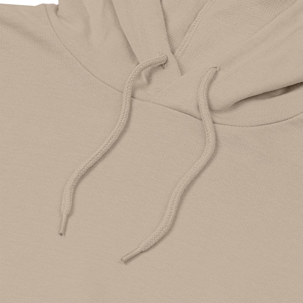 Толстовка с капюшоном унисекс Hoodie, бежевая — изображение 3