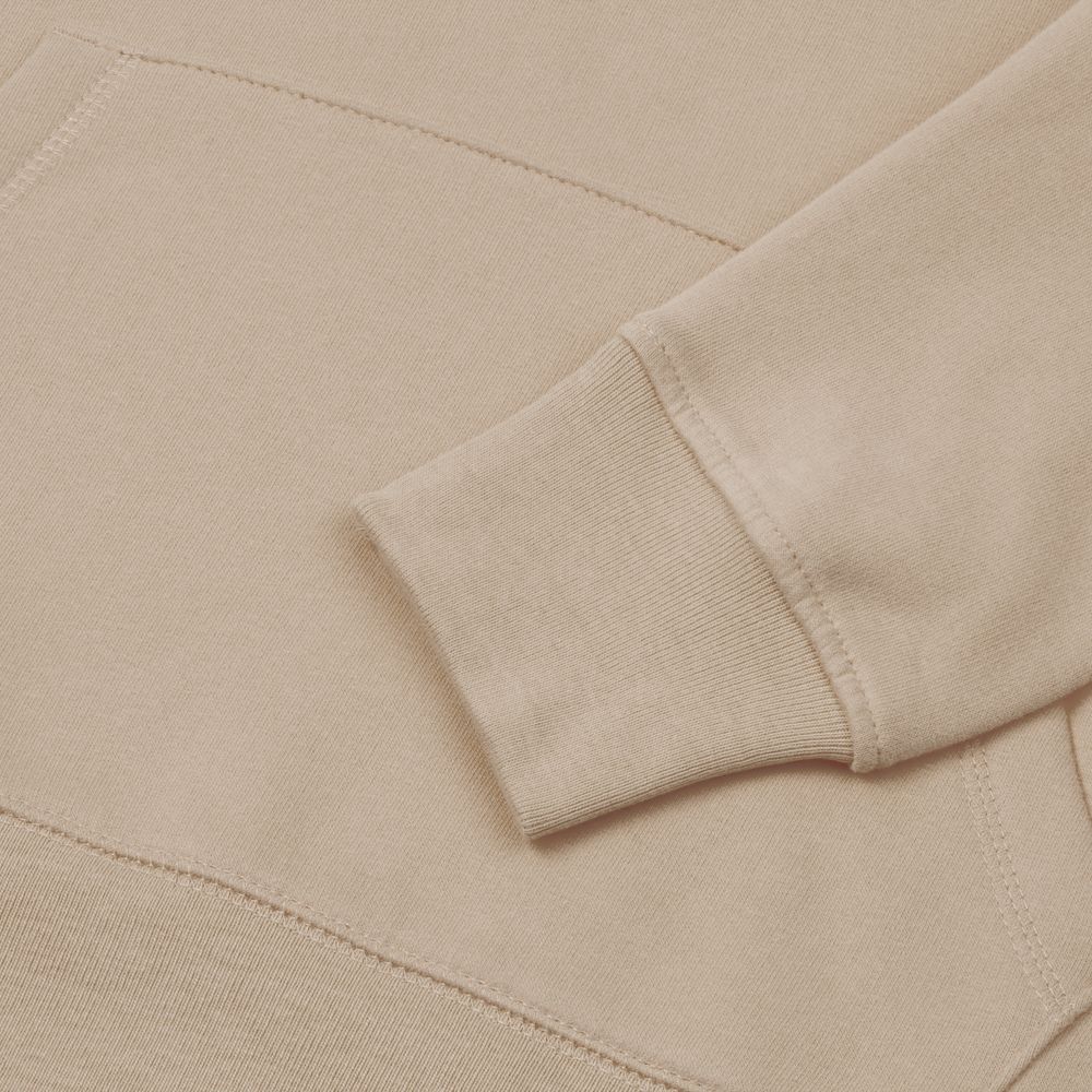 Толстовка с капюшоном унисекс Hoodie, бежевая — изображение 4