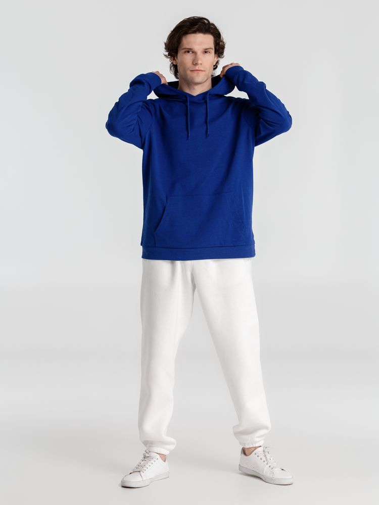 Толстовка с капюшоном унисекс Hoodie, ярко-синяя — изображение 13