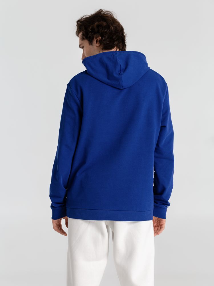 Толстовка с капюшоном унисекс Hoodie, ярко-синяя — изображение 12