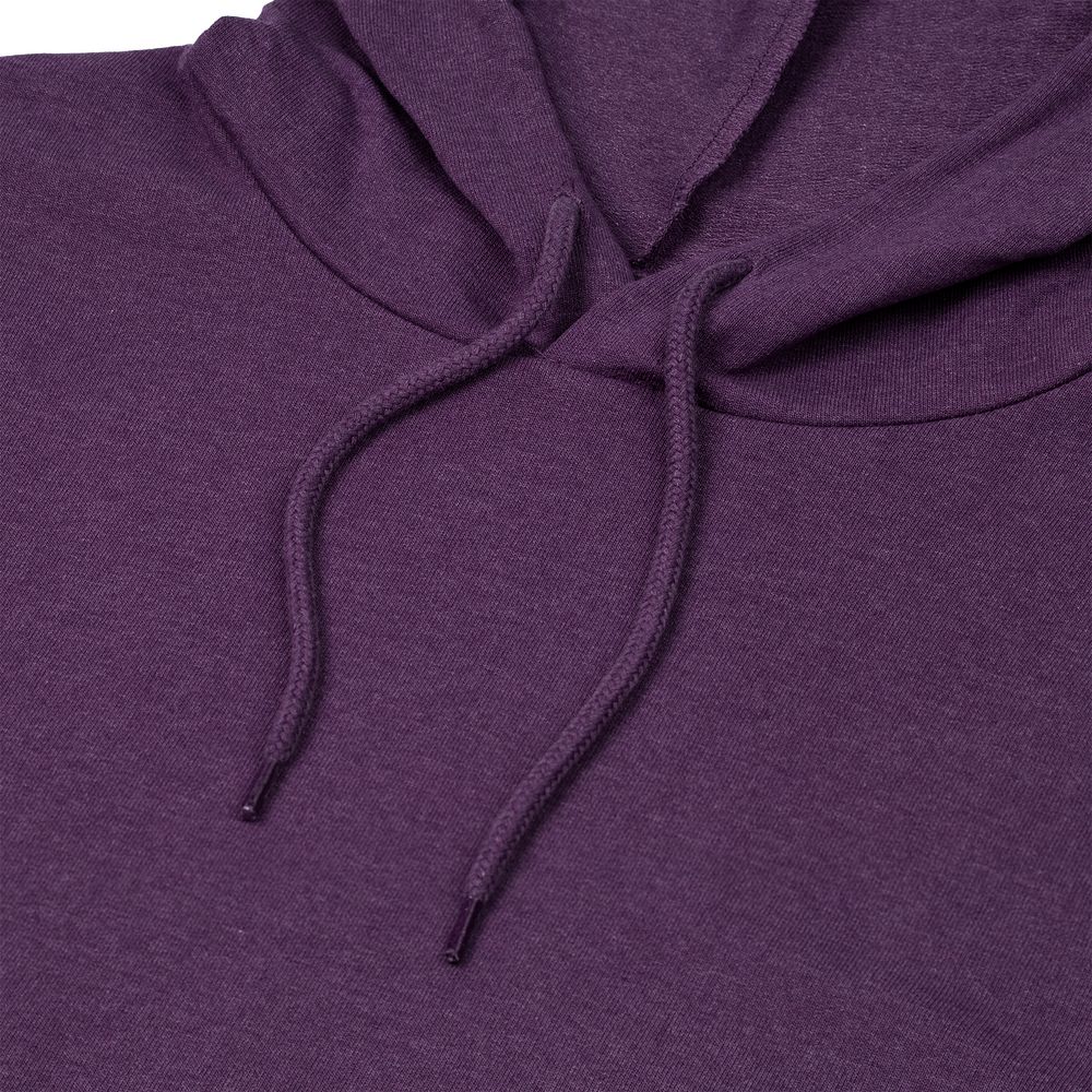 Толстовка с капюшоном унисекс Hoodie, фиолетовый меланж — изображение 3