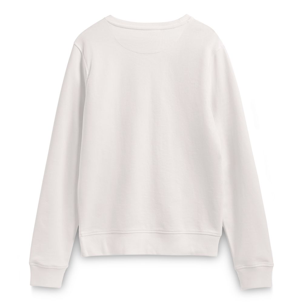 Свитшот унисекс BNC Inspire (Organic), молочно-белый — изображение 2