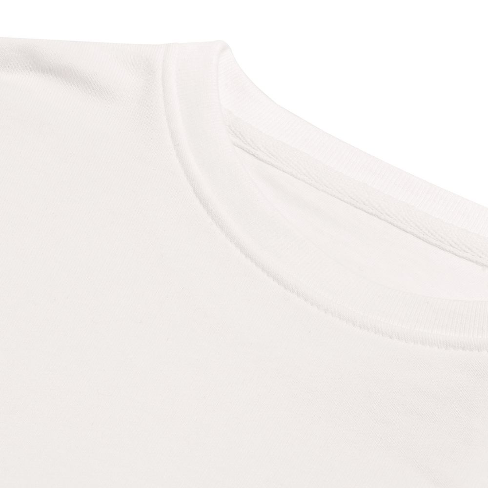 Свитшот унисекс BNC Inspire (Organic), молочно-белый — изображение 3