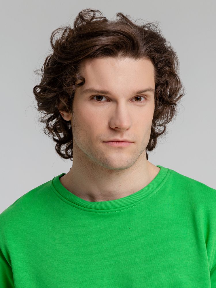 Свитшот унисекс BNC Inspire (Organic), зеленый — изображение 8