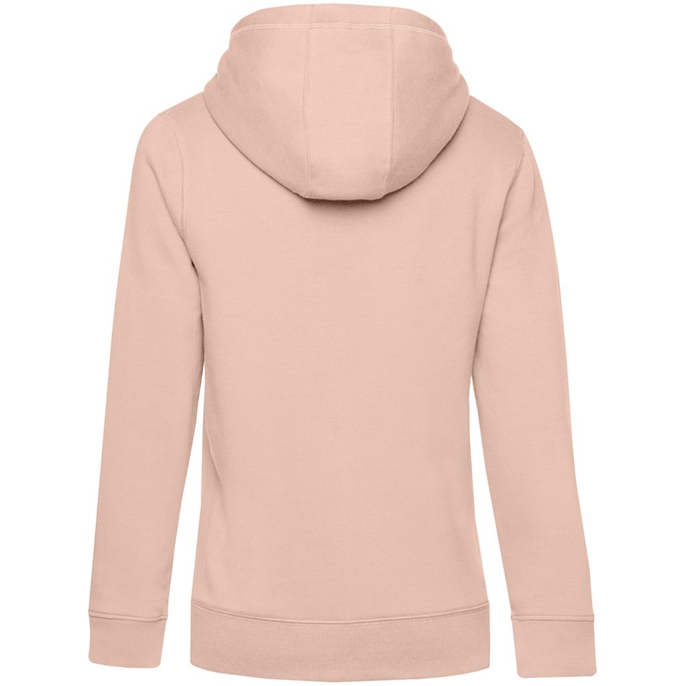 Толстовка с капюшоном женская Queen, розовая — изображение 2