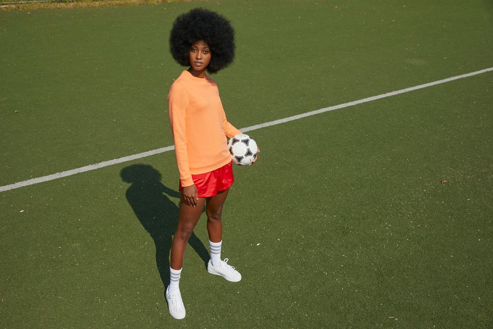 Свитшот женский Set In, желтый — изображение 5