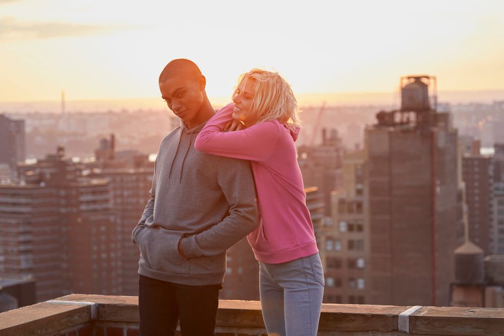 Толстовка с капюшоном женская Hoodie, бежевая (nude) — изображение 6