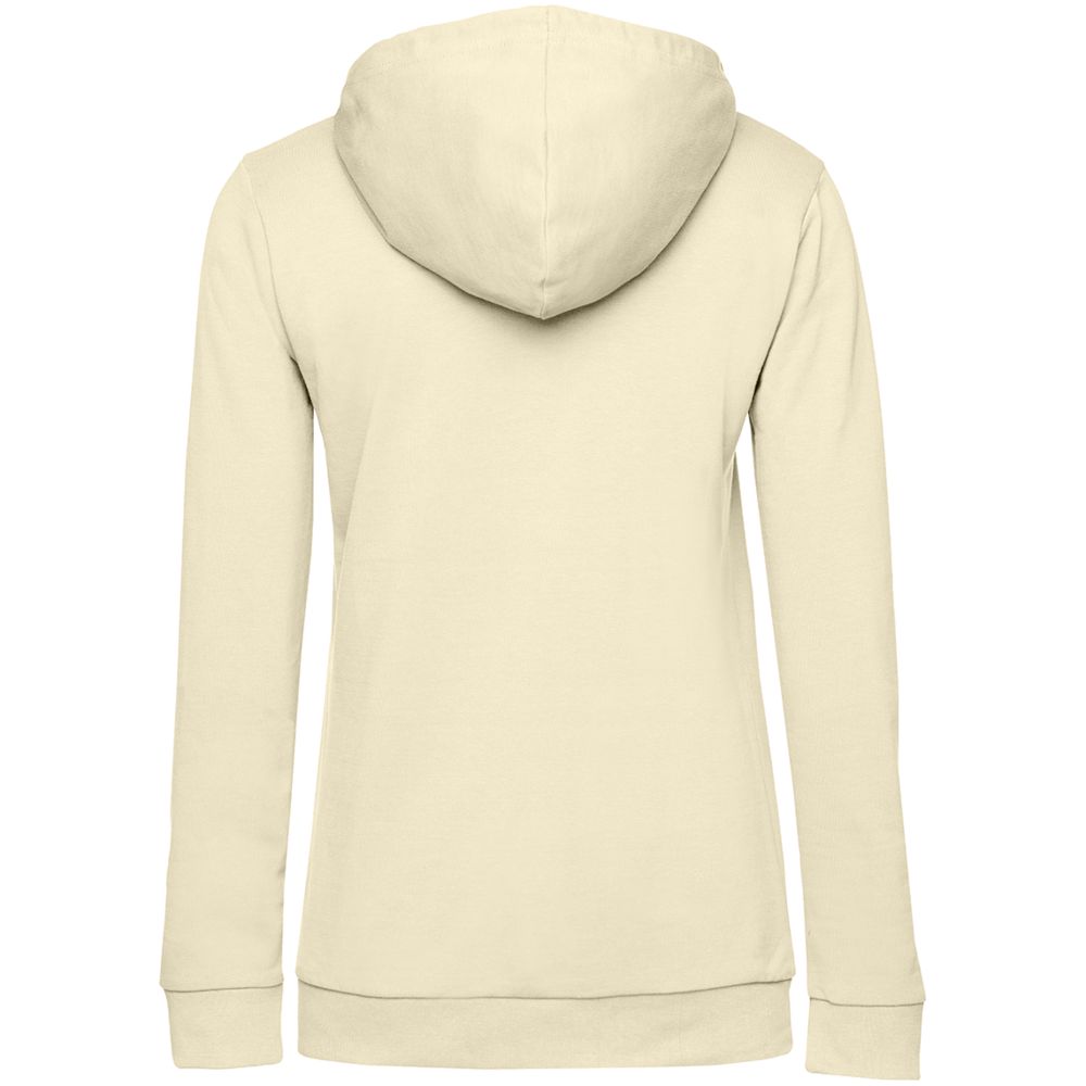 Толстовка с капюшоном женская Hoodie, светло-желтая — изображение 2