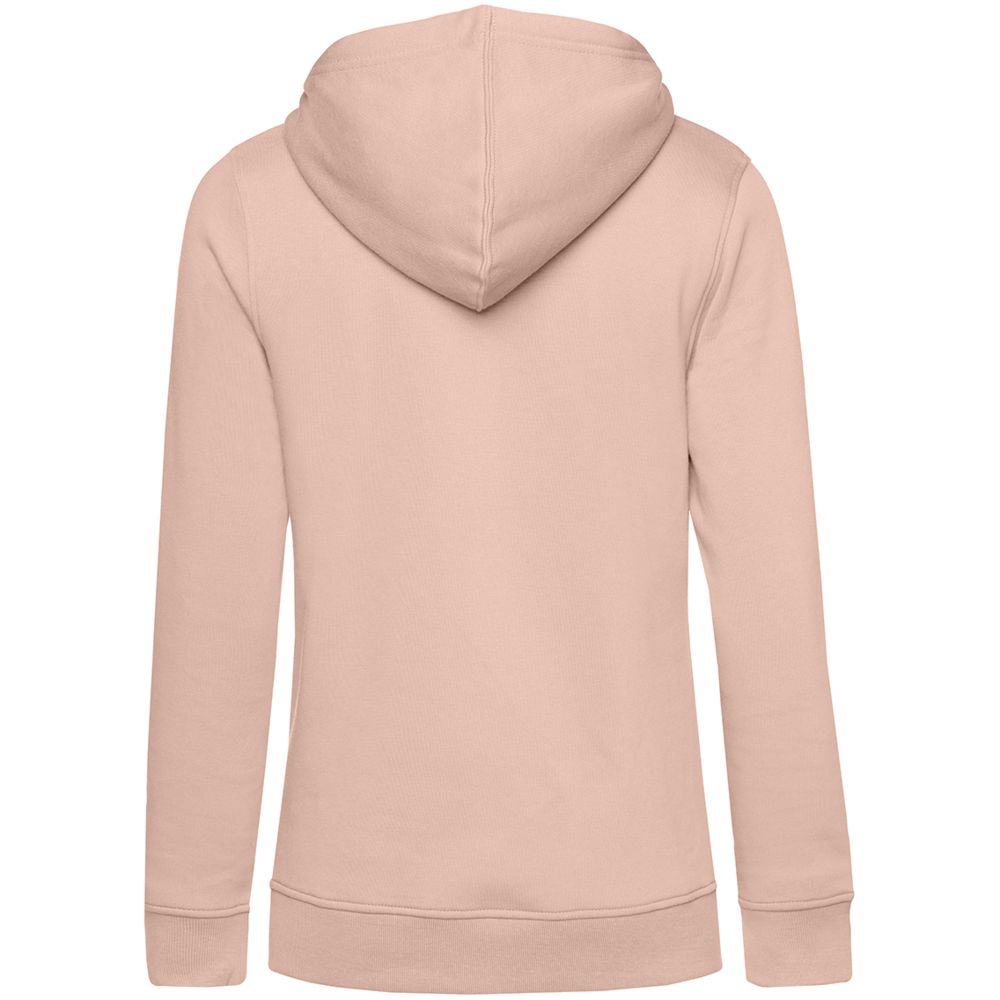 Толстовка с капюшоном женская BNC Inspire (Organic), розовая — изображение 2