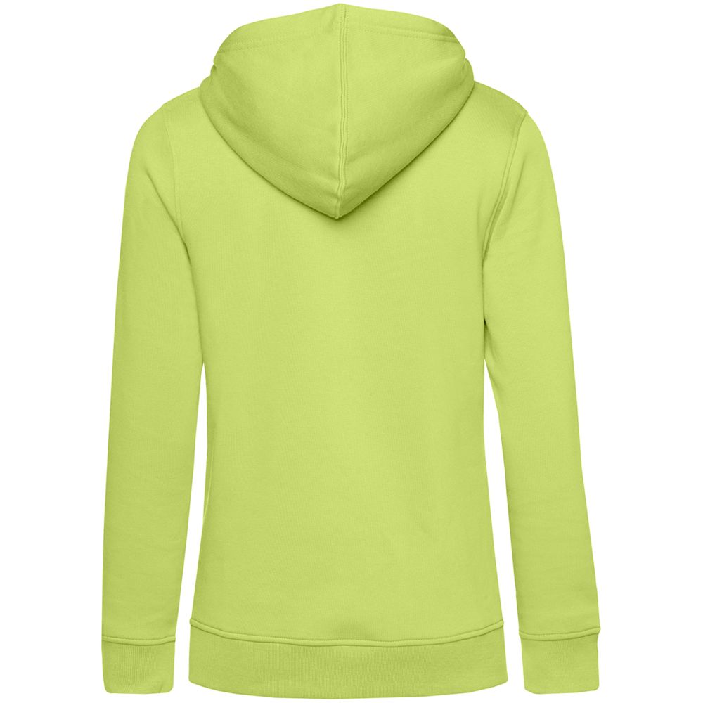Толстовка с капюшоном женская BNC Inspire (Organic), зеленое яблоко — изображение 2