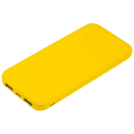 Внешний аккумулятор с подсветкой Люче (Luce) Lemoni 10000 mAh, желтый