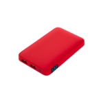 Внешний аккумулятор с подсветкой Анкор (Ancor) 5000 mAh, красный