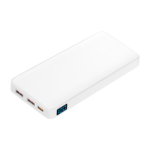 Внешний аккумулятор с подсветкой Анкор Плюс PD (Ancor PD Plus) 10000 mAh, белый