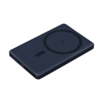 Внешний аккумулятор Атлантис (Atlantis) PD 5000mAh с функцией беспроводной зарядки 15W, синий