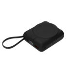 Внешний аккумулятор с подсветкой Риттер PD (Ritter PD) 10000mAh с функцией беспроводной зарядки 15W, черный