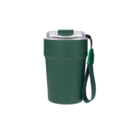 Термокружка вакуумная Монако (Monaco), темно-зеленая