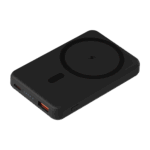 Внешний аккумулятор Ларго PD (Largo PD) 5000mAh с функцией беспроводной зарядки 15W, черный