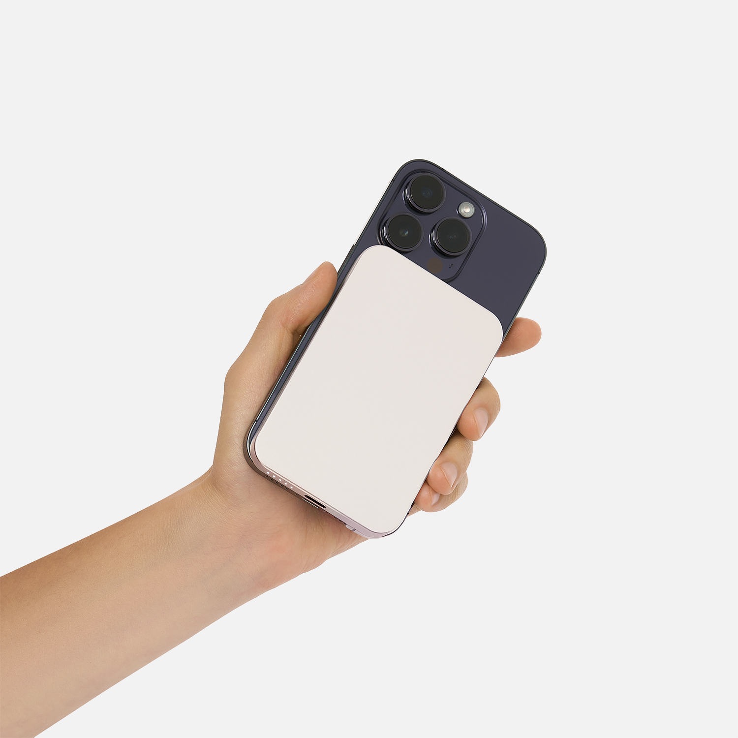 Внешний аккумулятор Артекс PD (Artex PD) 5000mAh с функцией беспроводной зарядки 15W, титановый — изображение 9