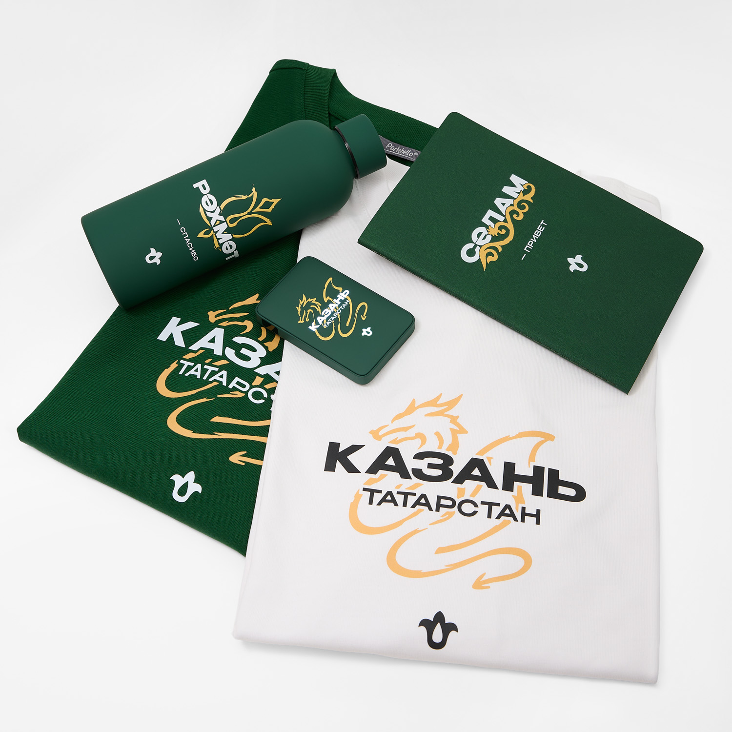 Блокнот Корса слим (Corsa slim), зеленый — изображение 3