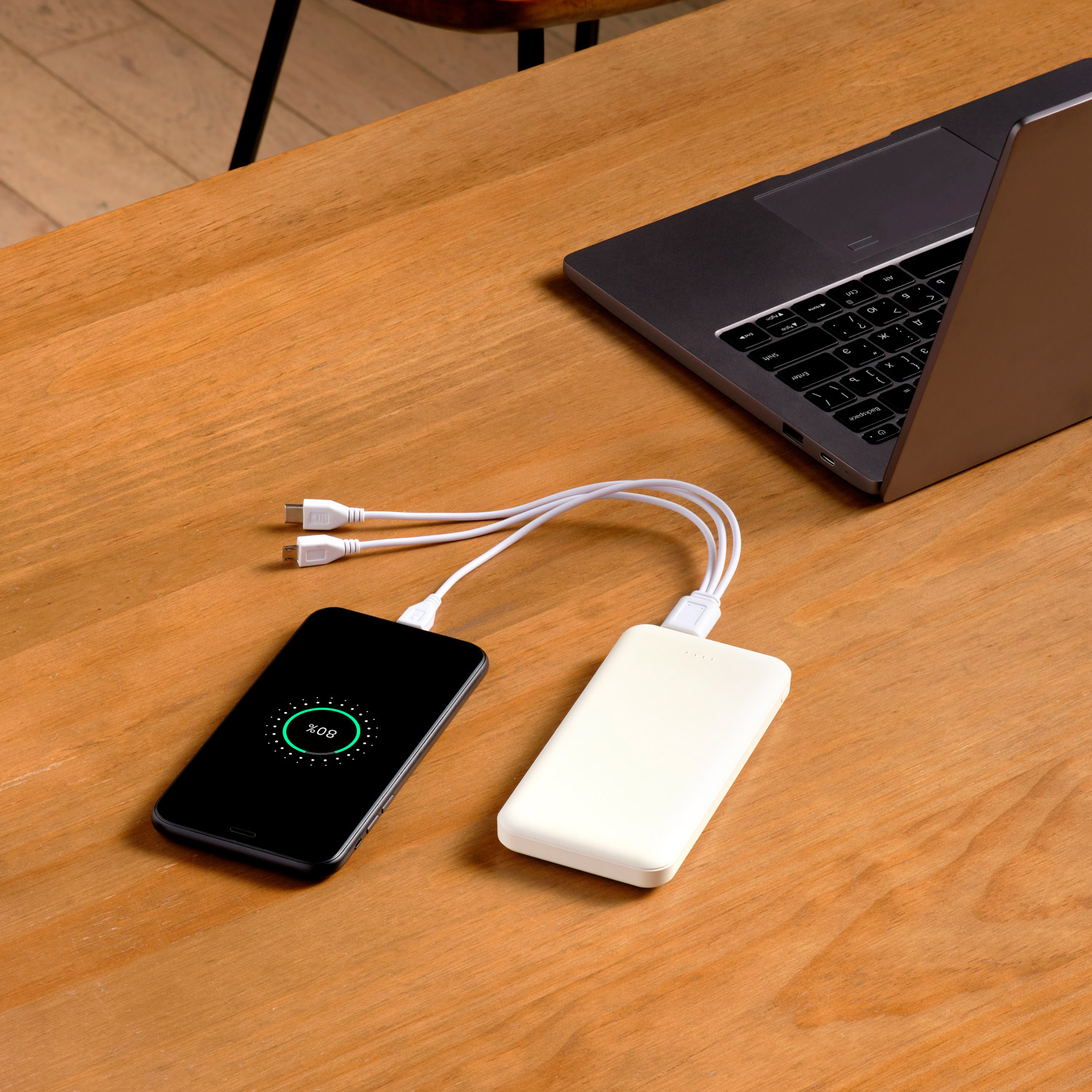 Внешний аккумулятор Элари Плюс (Elari Plus) 10000 mAh, белый — изображение 7