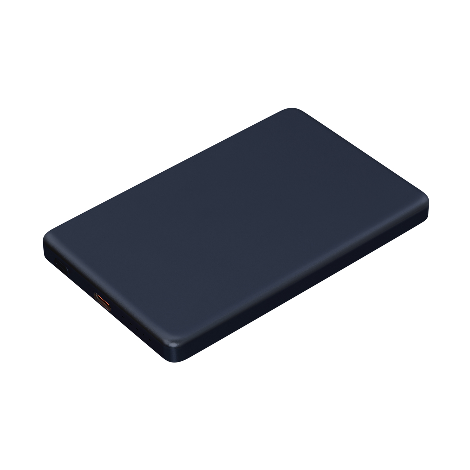 Внешний аккумулятор Атлантис (Atlantis) PD 5000mAh с функцией беспроводной зарядки 15W, синий — изображение 2