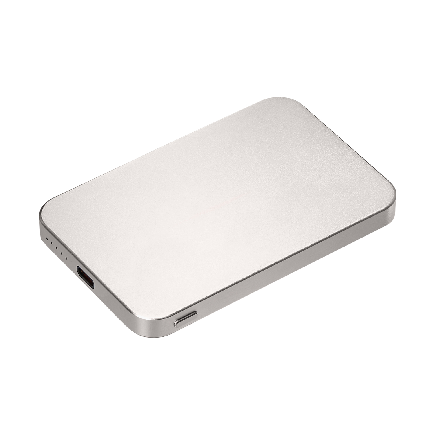 Внешний аккумулятор Артекс PD (Artex PD) 5000mAh с функцией беспроводной зарядки 15W, титановый — изображение 2