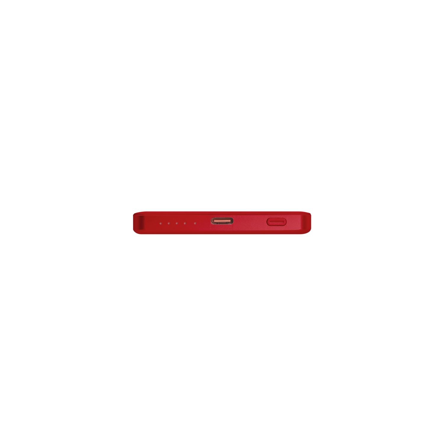Внешний аккумулятор Атлантис (Atlantis) PD 5000mAh с функцией беспроводной зарядки 15W, красный — изображение 3