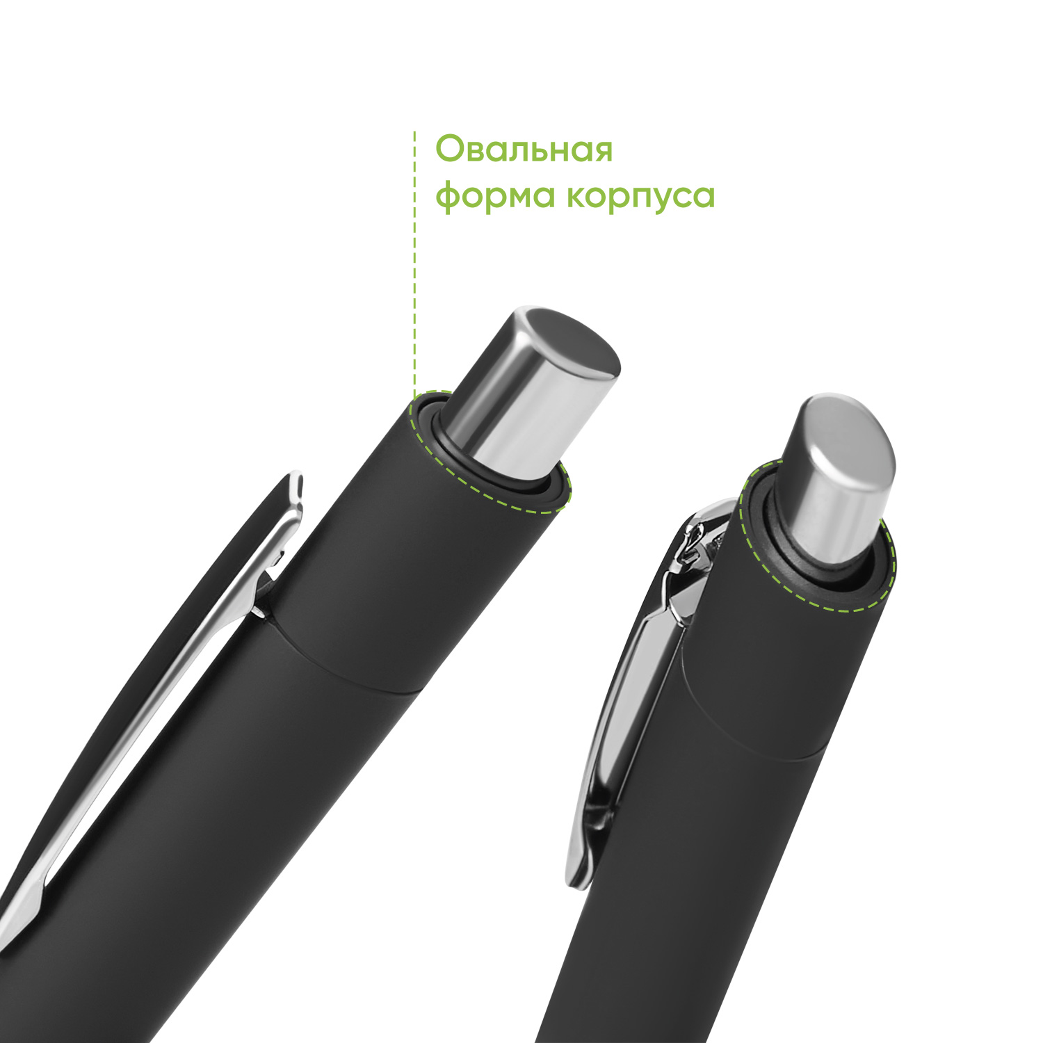 Шариковая ручка Смарт (Smart) с чипом передачи информации NFC, черная — изображение 2