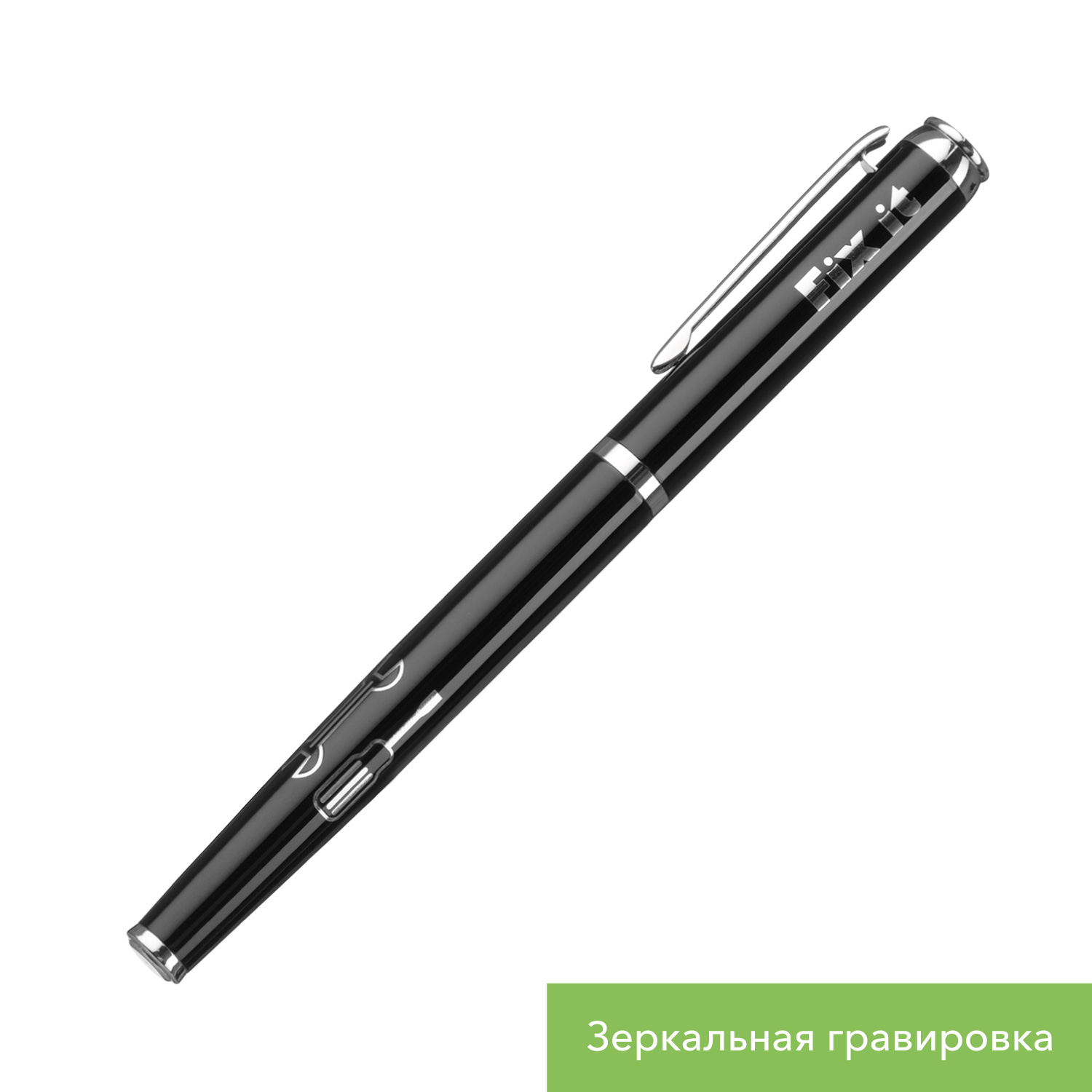 Ручка-роллер Соната (Sonata), черная — изображение 2