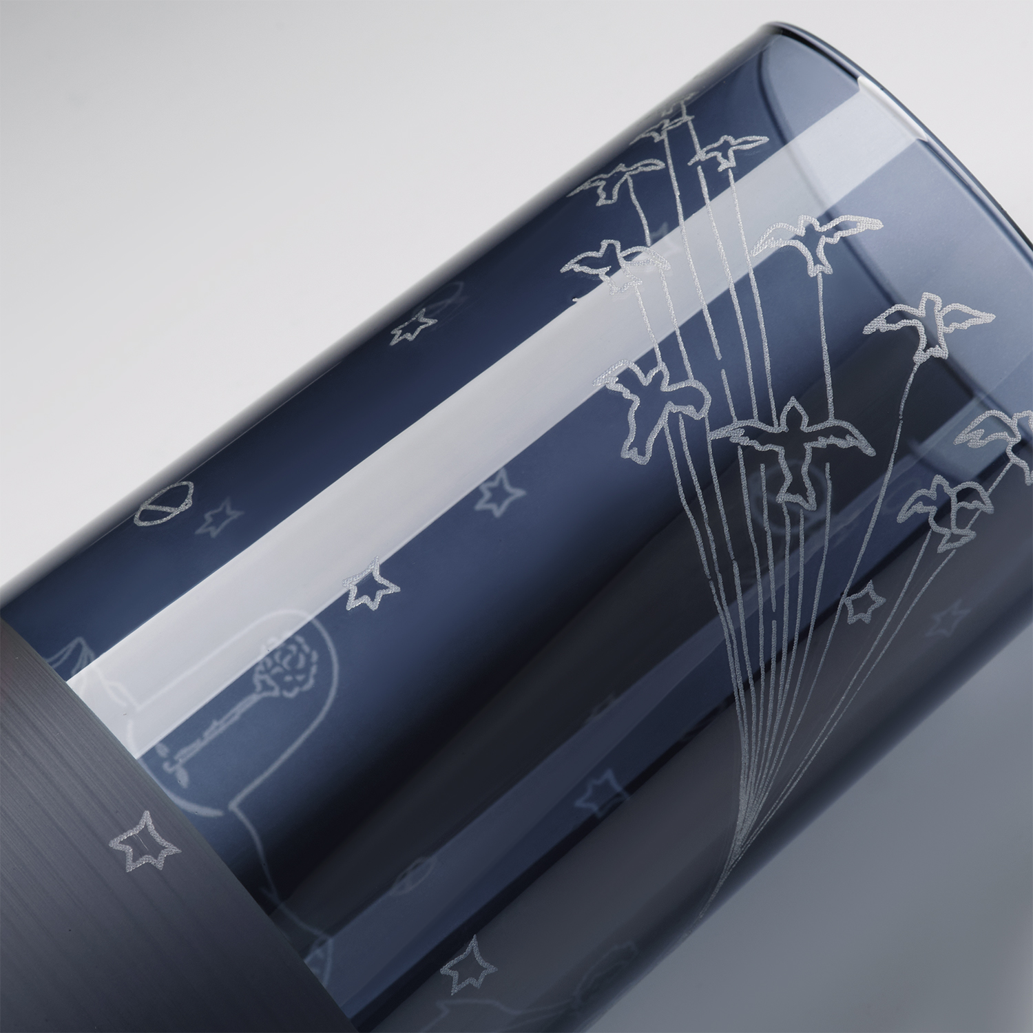 Стакан для воды высокий Сапфир (Sapphire), синий — изображение 3