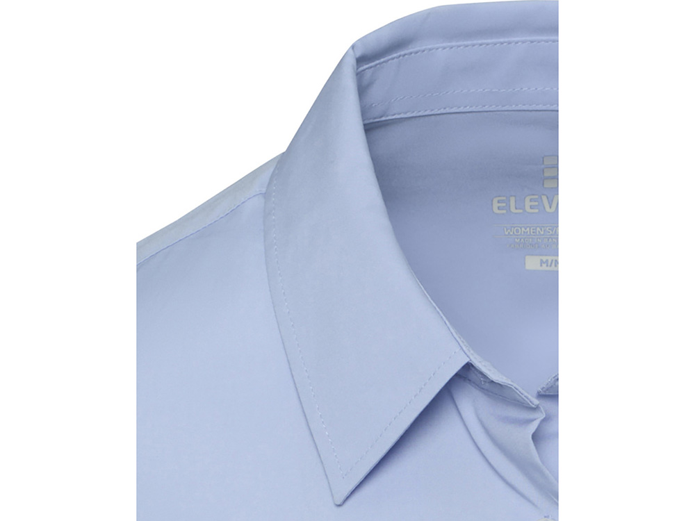 Carnelian женская рубашка из поплина - Голубой — изображение 4