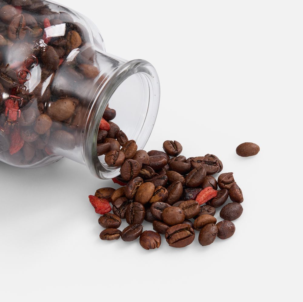 Кофе в зернах Coffeedence, с ягодами годжи — изображение 2