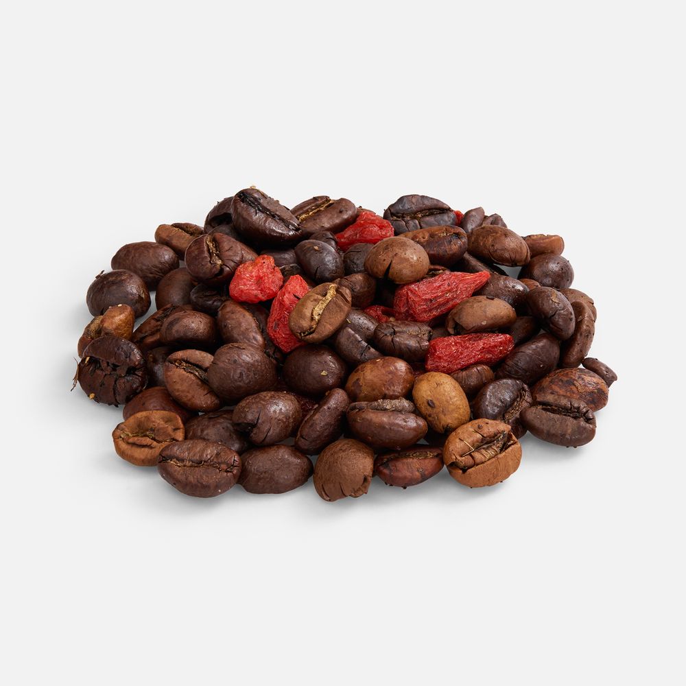 Кофе в зернах Coffeedence, с ягодами годжи — изображение 3