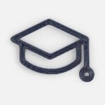 Подвеска Industry, 3D-печать на заказ, шапочка студента