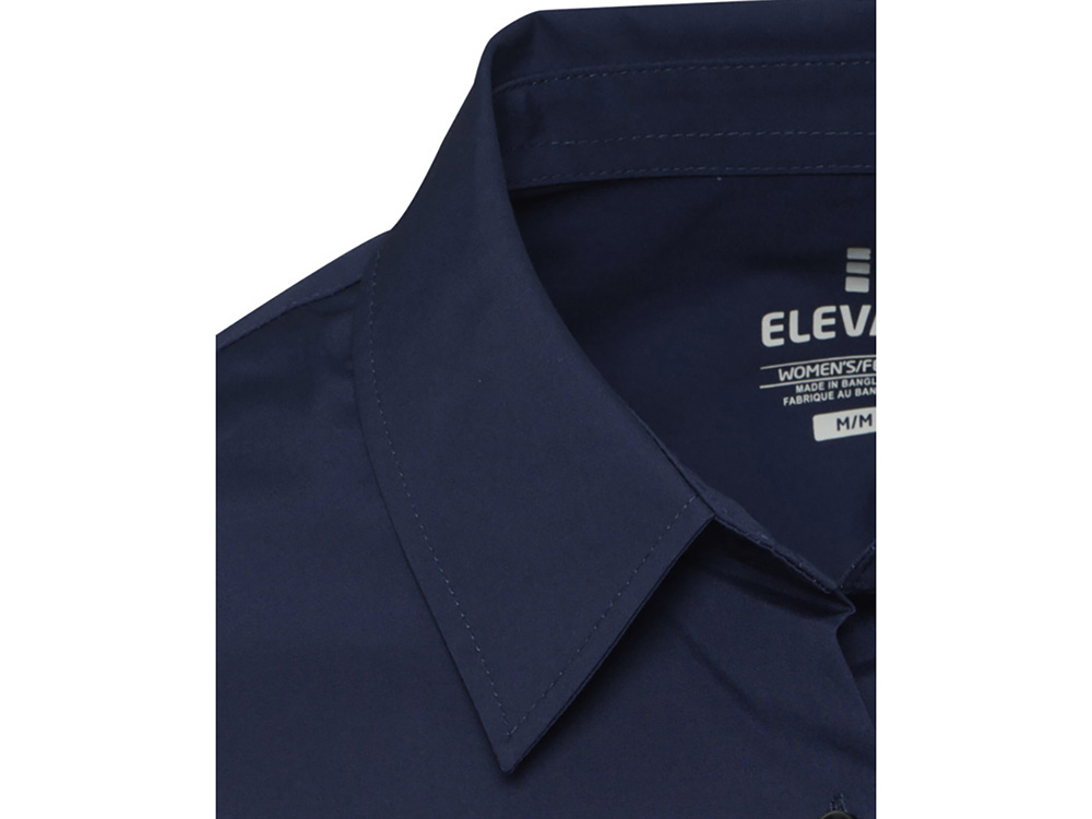 Carnelian женская рубашка из поплина - Navy Blue — изображение 4