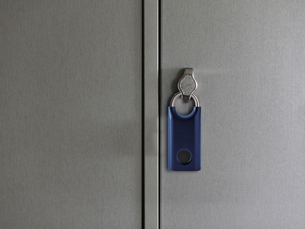 Замок с сенсором Noma Lock, темно-синий — изображение 6