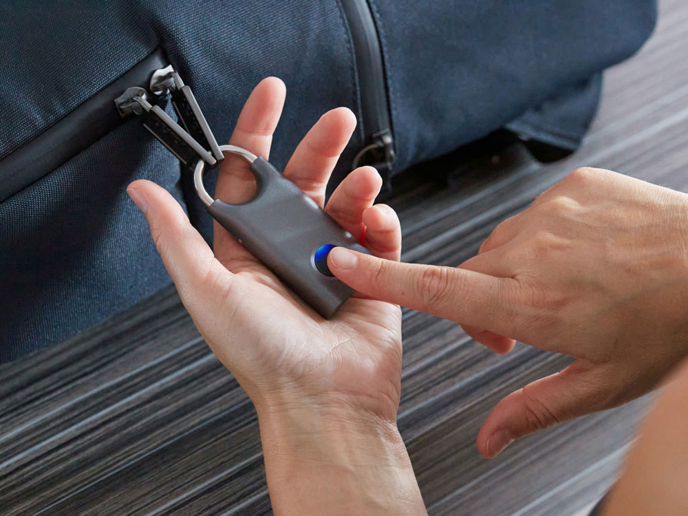 Замок с сенсором Noma Lock, темно-серый — изображение 6