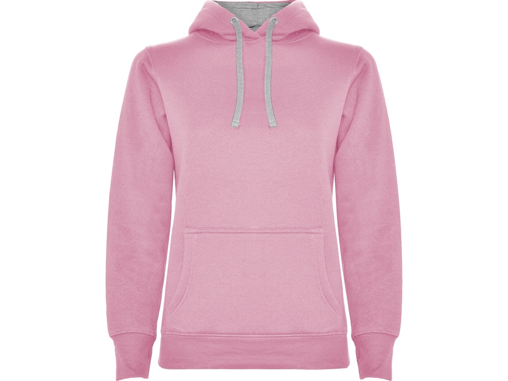 Толстовка с капюшоном Urban женская, светло-розовый