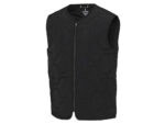 Quartz утепленный жилет унисекс из переработанного материала GRS - сплошной черный