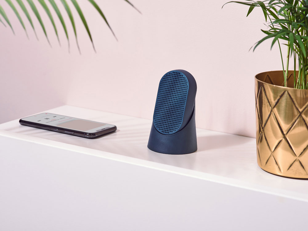 Колонка беспроводная с подставкой Mino T, темно-синий — изображение 6
