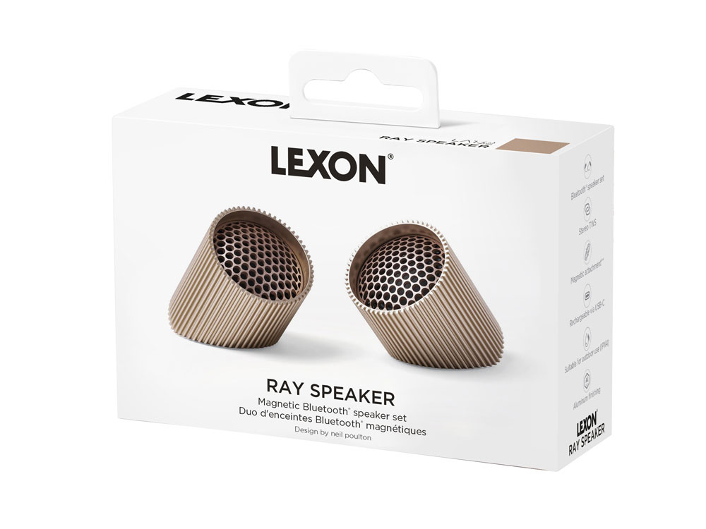 Беспроводная колонка Ray Speaker, серебристый — изображение 9