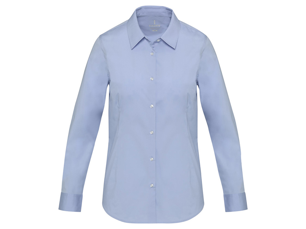 Carnelian женская рубашка из поплина - Голубой — изображение 2