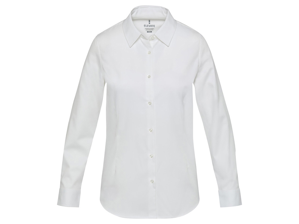 Citrine женская рубашка из твила - Белый — изображение 2