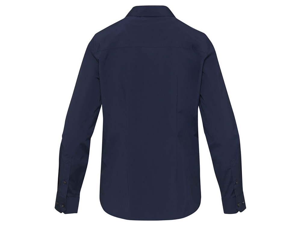 Carnelian женская рубашка из поплина - Navy Blue — изображение 3