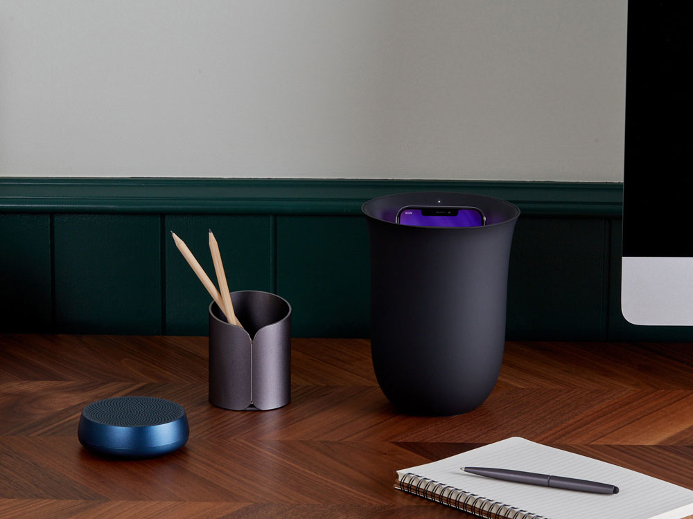 Колонка беспроводная Mino+ L, темно-синий — изображение 4