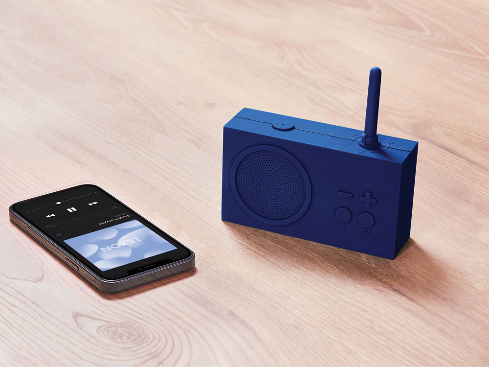 Колонка беспроводная Tykho 3, темно-синий — изображение 7