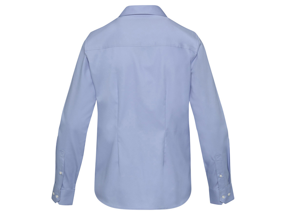 Citrine женская рубашка из твила - Голубой — изображение 3