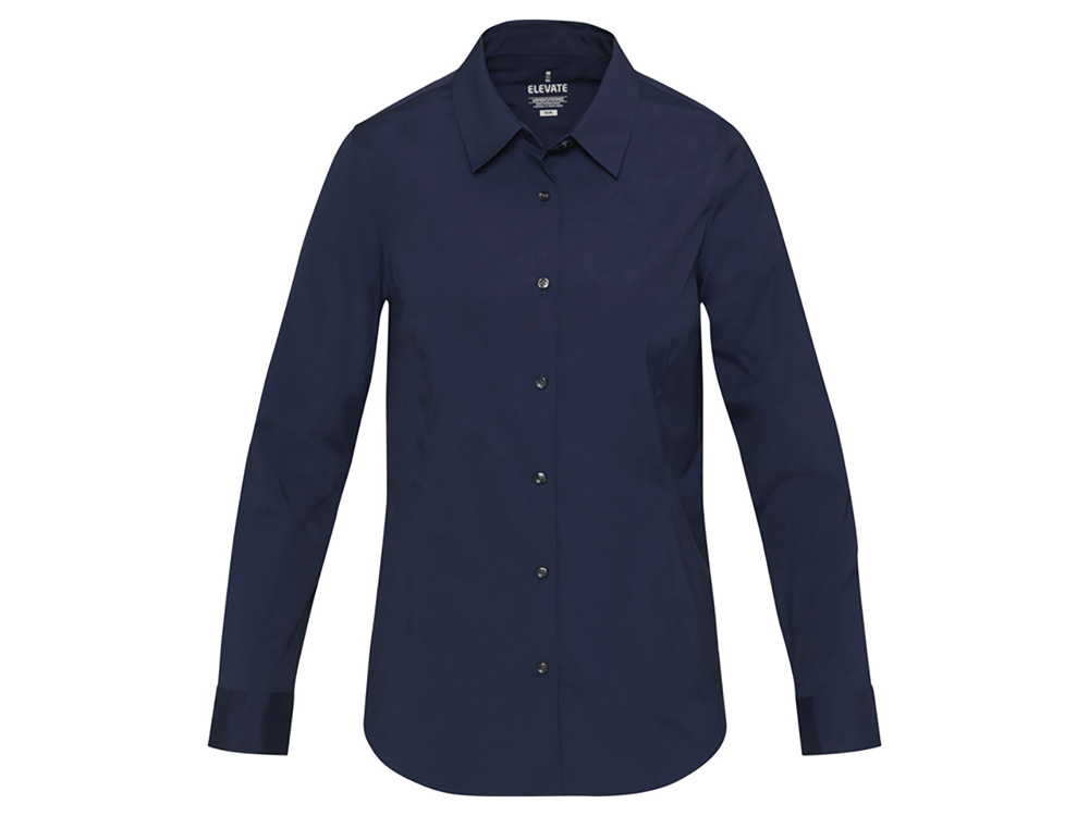 Carnelian женская рубашка из поплина - Navy Blue — изображение 2