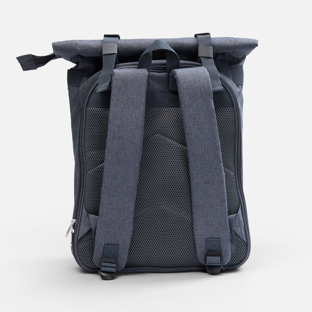 Набор для пикника Picnivo на 4 персоны, темно-серый меланж — изображение 3